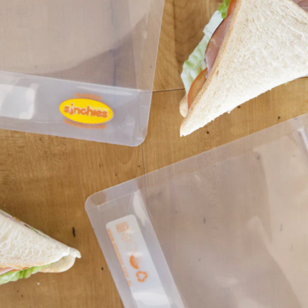 Sinchies Reusable Sandwich Bags - Trucks- Pack: 5 3