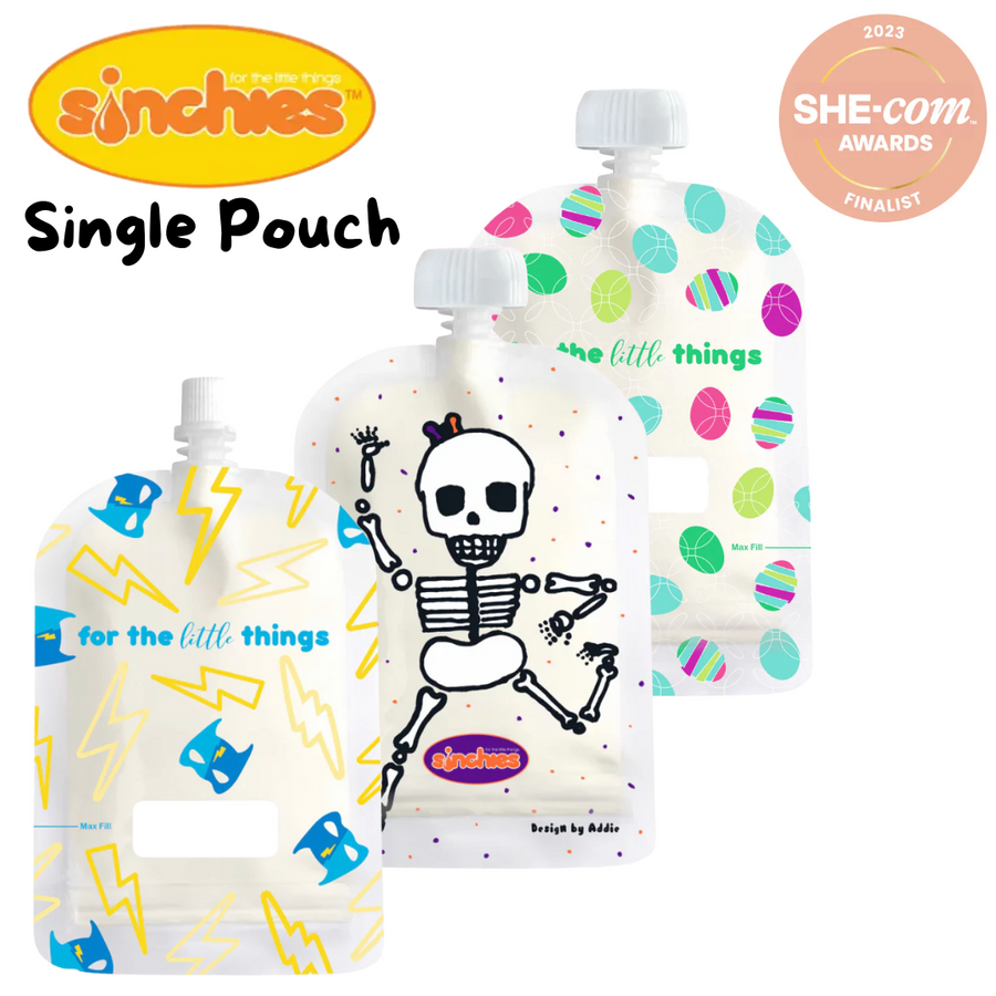 Sinchies 150ml Reusable Food Pouches - Singles