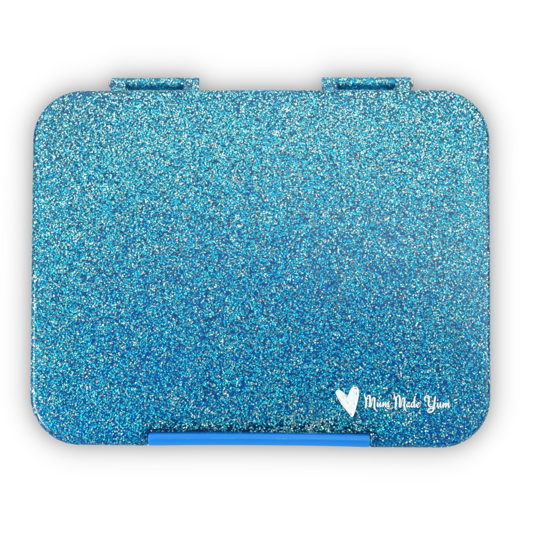 Bento Lunchbox (Large) - Sparkle Blue