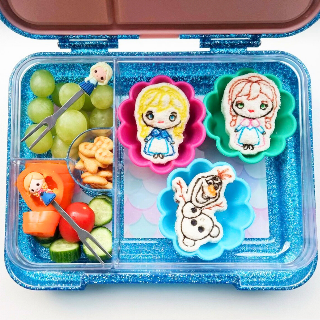 Food Picks/ Forks - Princess (6 Pieces)