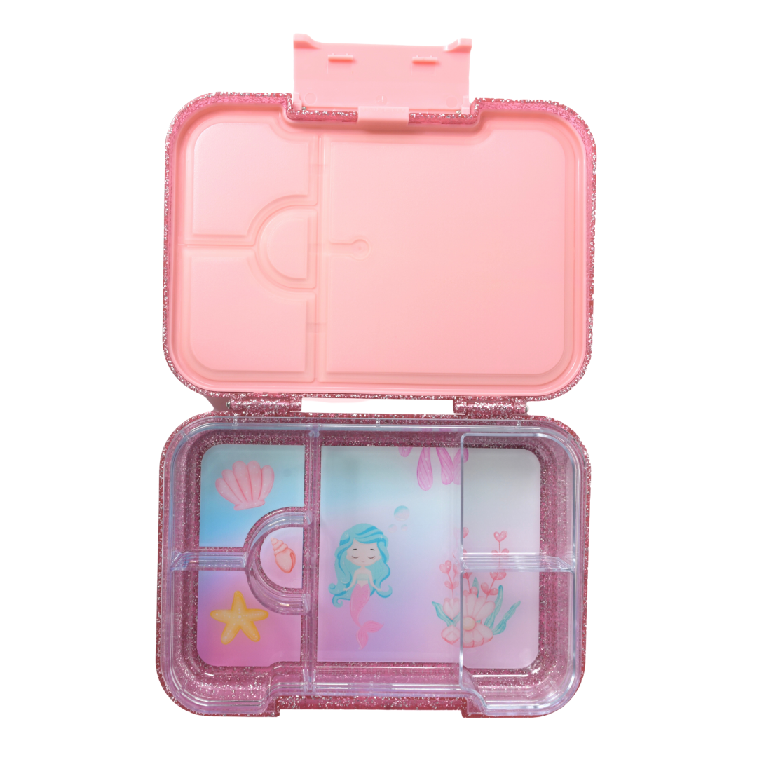 BUNDLE: Pink Sparkle Mermaid Lunchbox Value Bundle