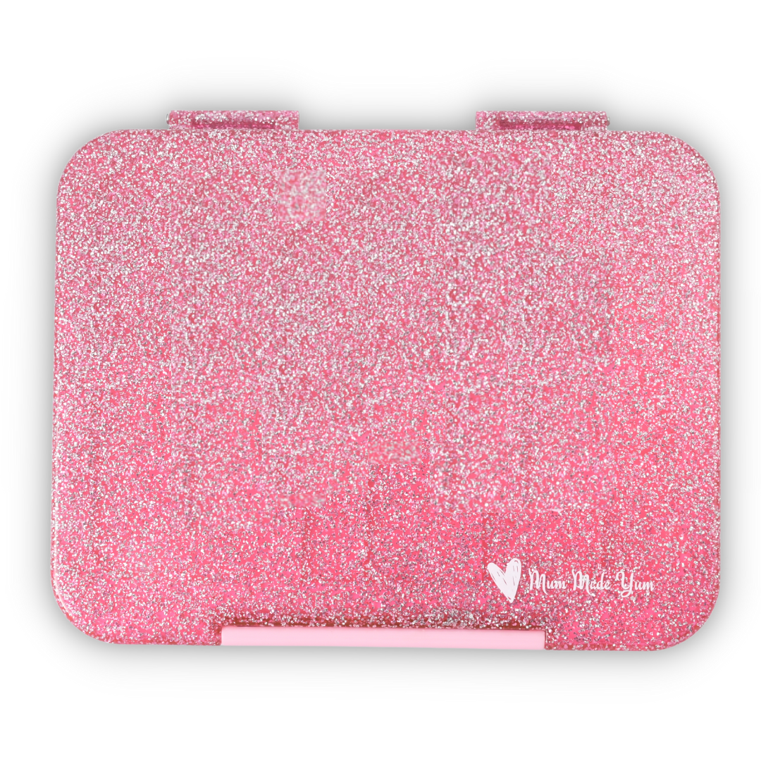 Bento Lunchbox (Large) - Sparkle Pink