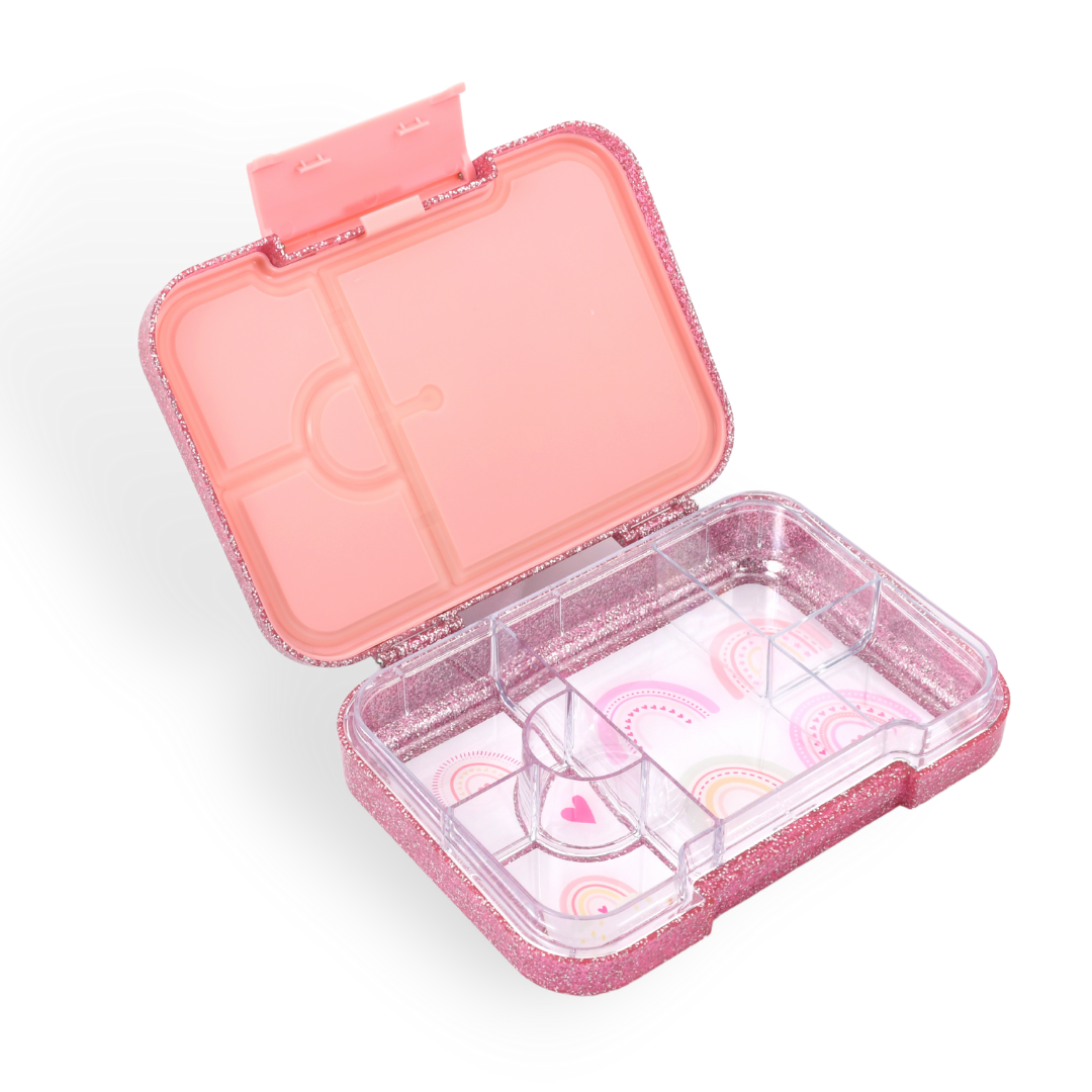 BUNDLE: Pink Sparkle Rainbow Lunchbox Value Bundle
