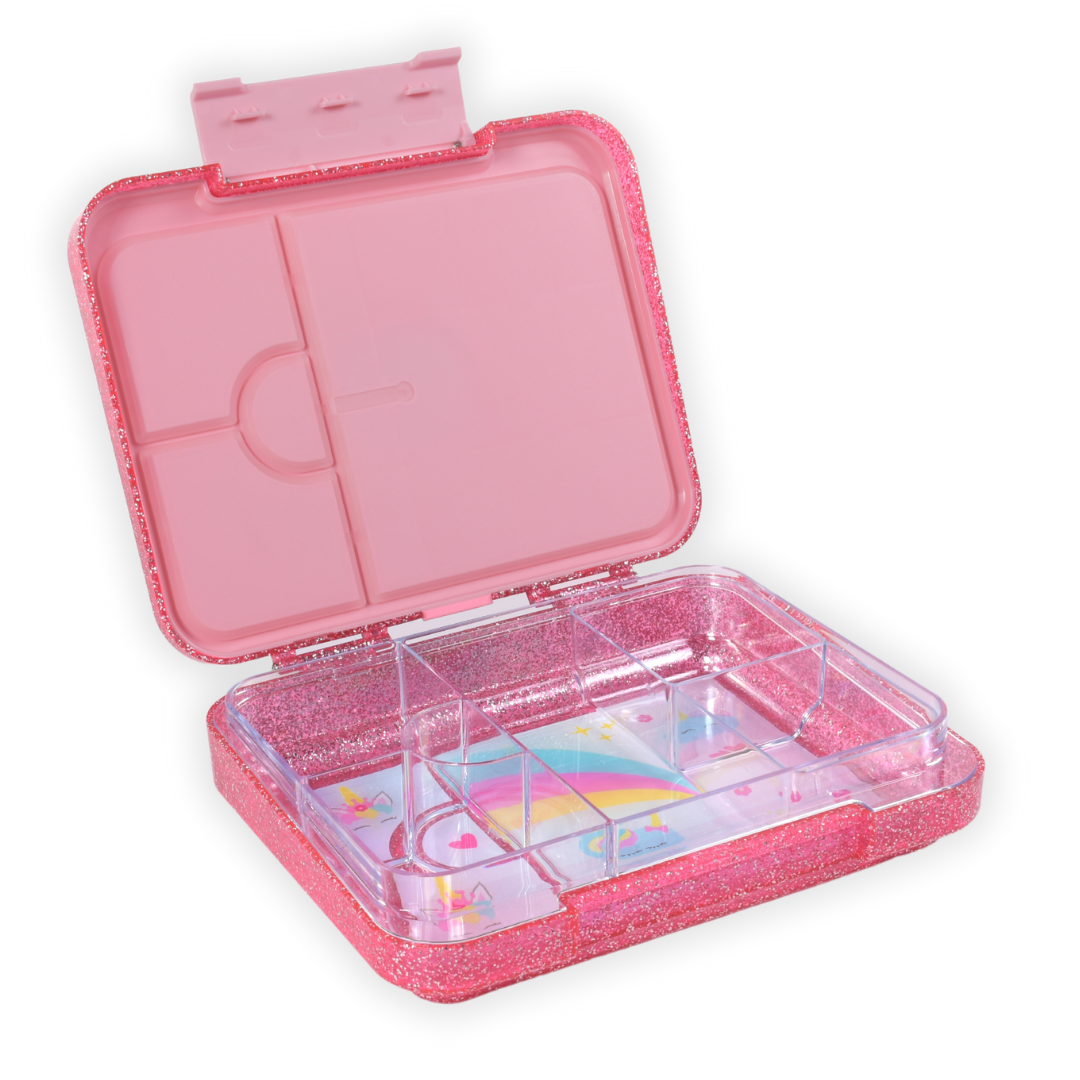 BUNDLE: Pink Sparkle Unicorn Lunchbox Value Bundle