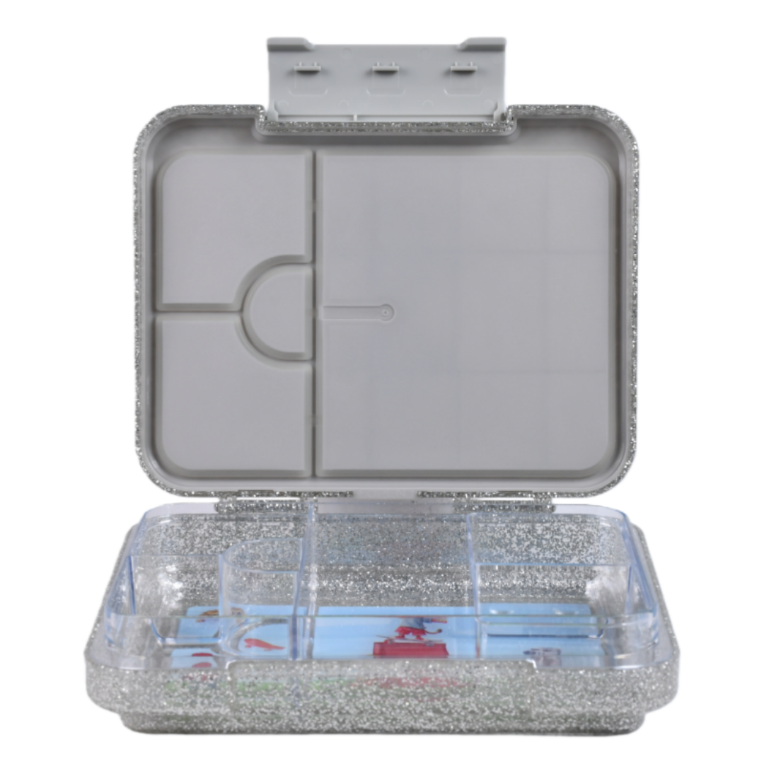 Shop Bento Lunchbox (Large) - Sparkle Silver Monkey | Mum Made Yum