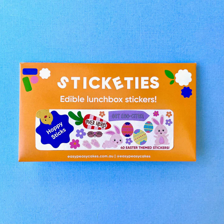 Sticketies - Edible Lunchbox Stickers - Happy Sticks Easter