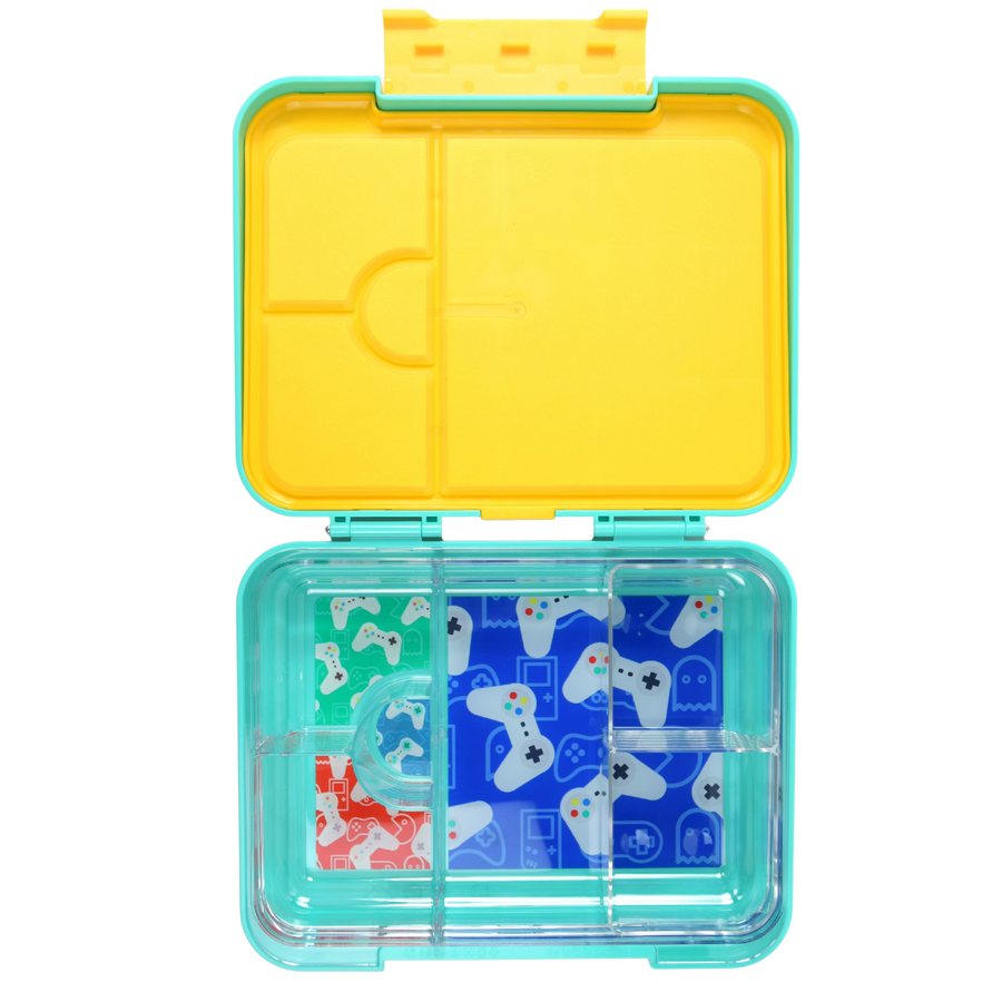 Bento Lunchbox (Large) - Teal Gamer2