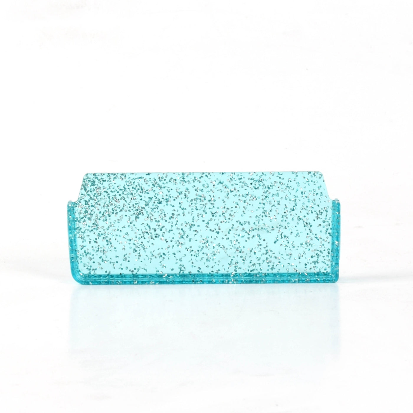 Mini Snack Bento Lunchbox - Sparkle Teal Rainbow