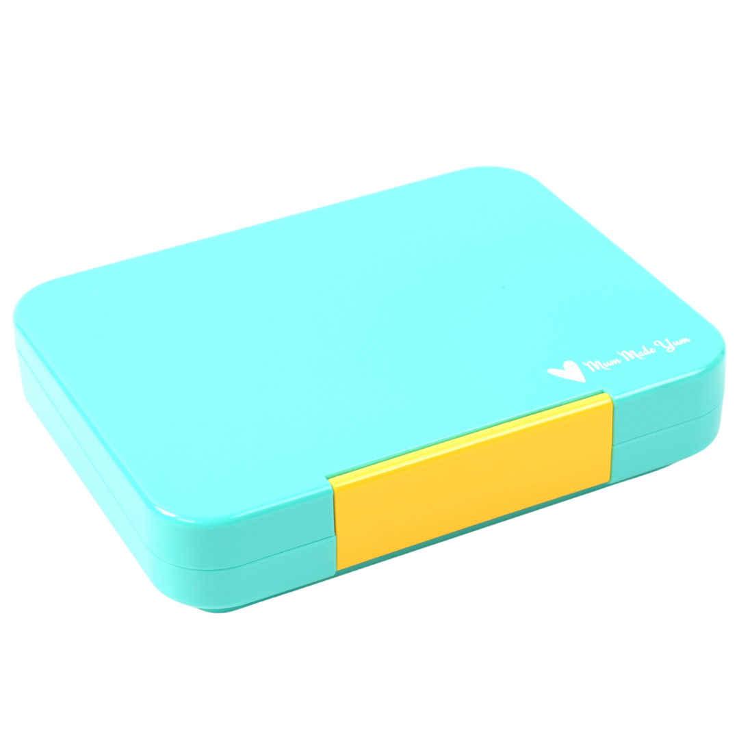 Bento Lunchbox (Large) - Teal (Yellow Clip)4