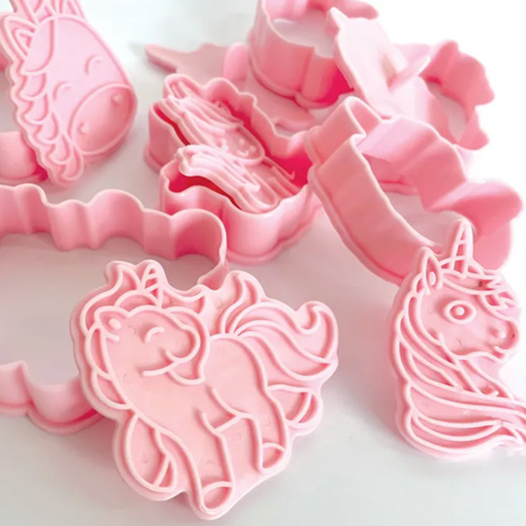 Cookie Mould Cutter - Unicorns - 6 Pieces2