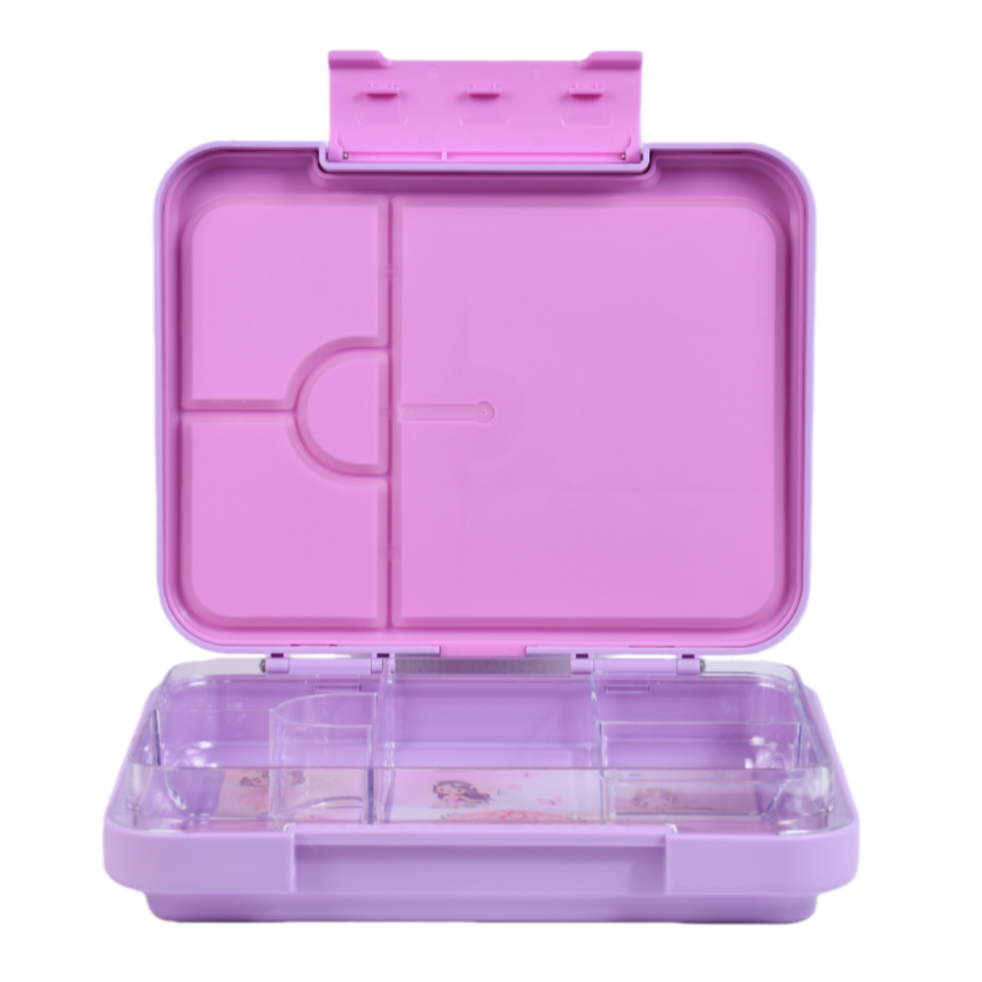 Bento Lunchbox (Large) - Violet Fairy Garden