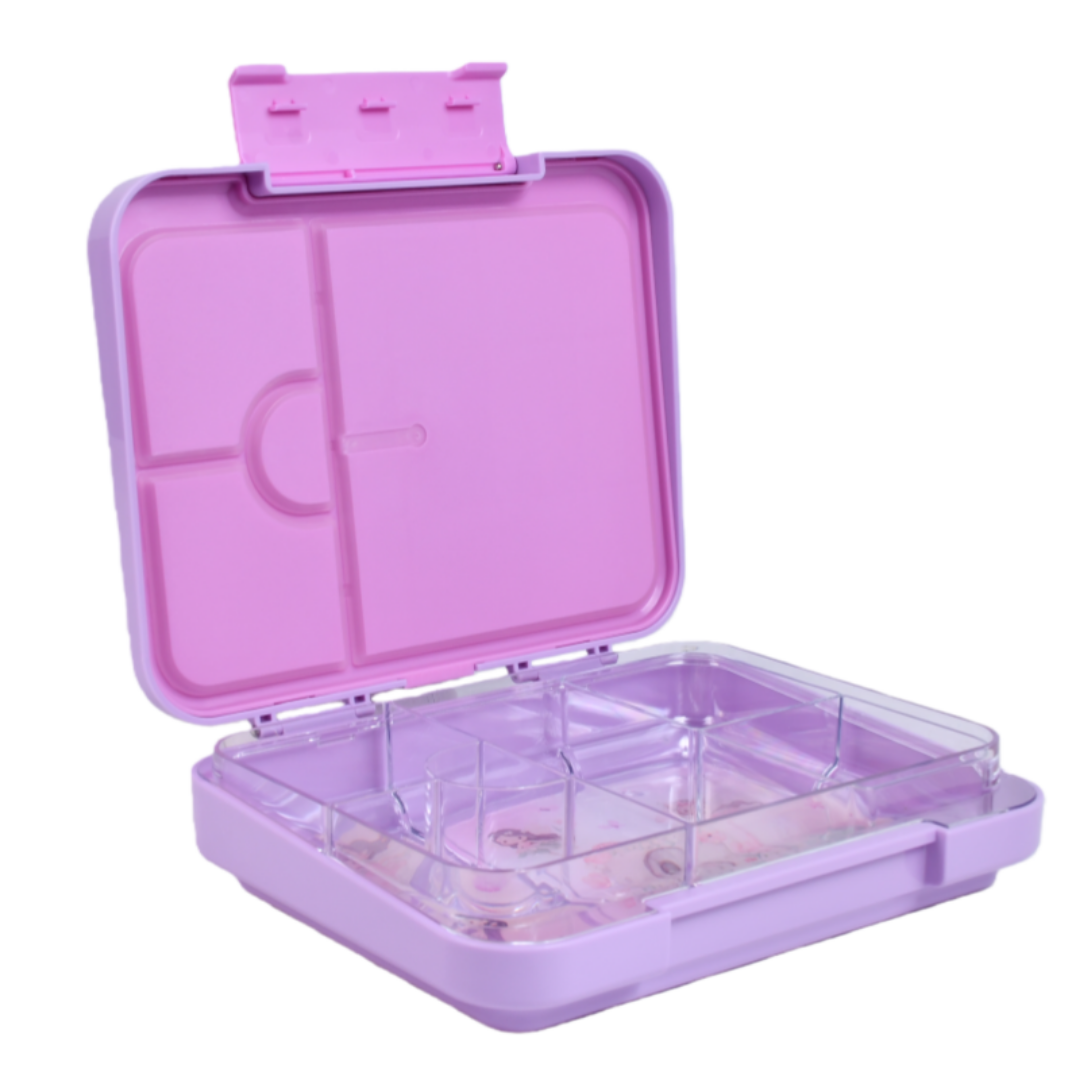 Bento Lunchbox (Large) - Violet Fairy Garden
