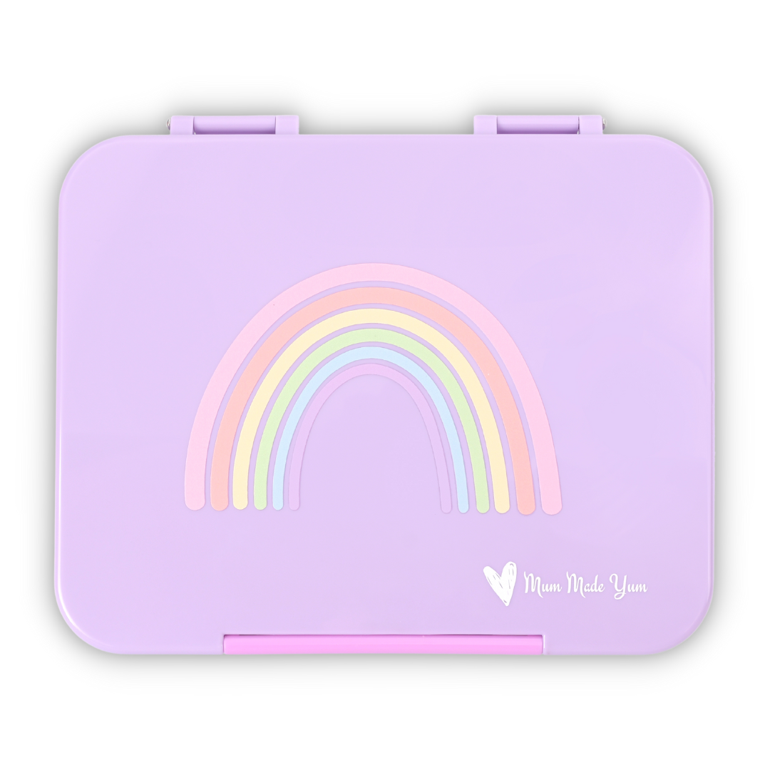 Bento Lunchbox (Large) - Violet Rainbow