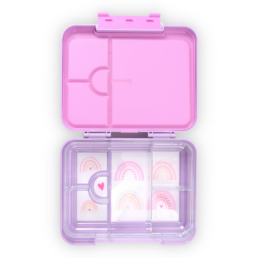 Bento Lunchbox (Large) - Violet Rainbow