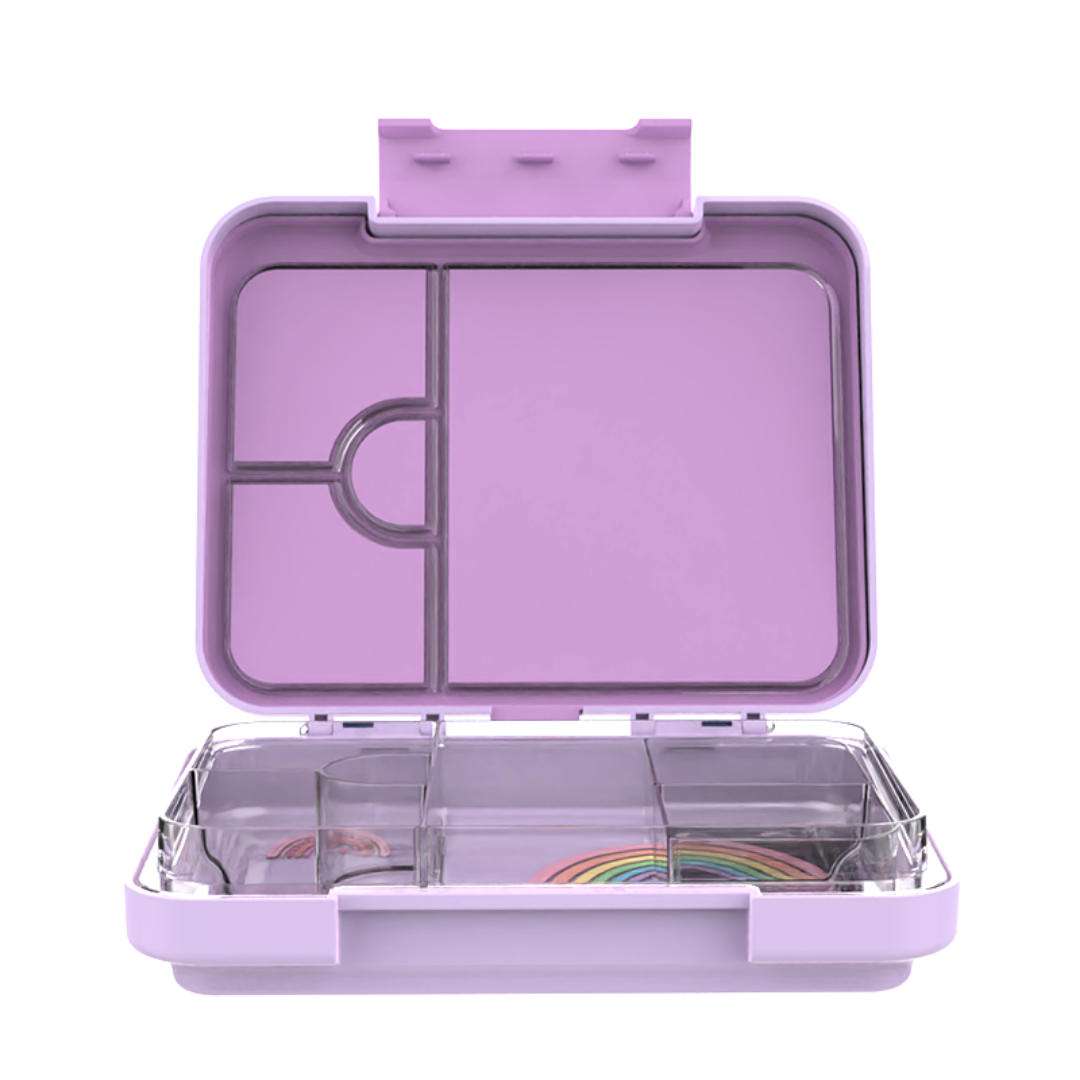 Bento Lunchbox (Large) - Violet Rainbow Love