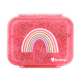 BUNDLE: Pink Sparkle Rainbow Lunchbox Value Bundle (Large + Mini)