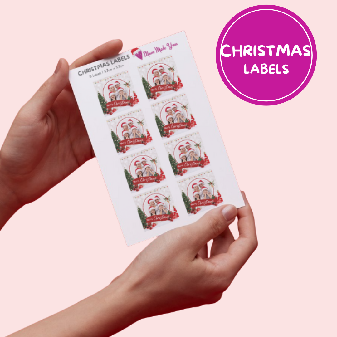 Custom Christmas Gift Labels