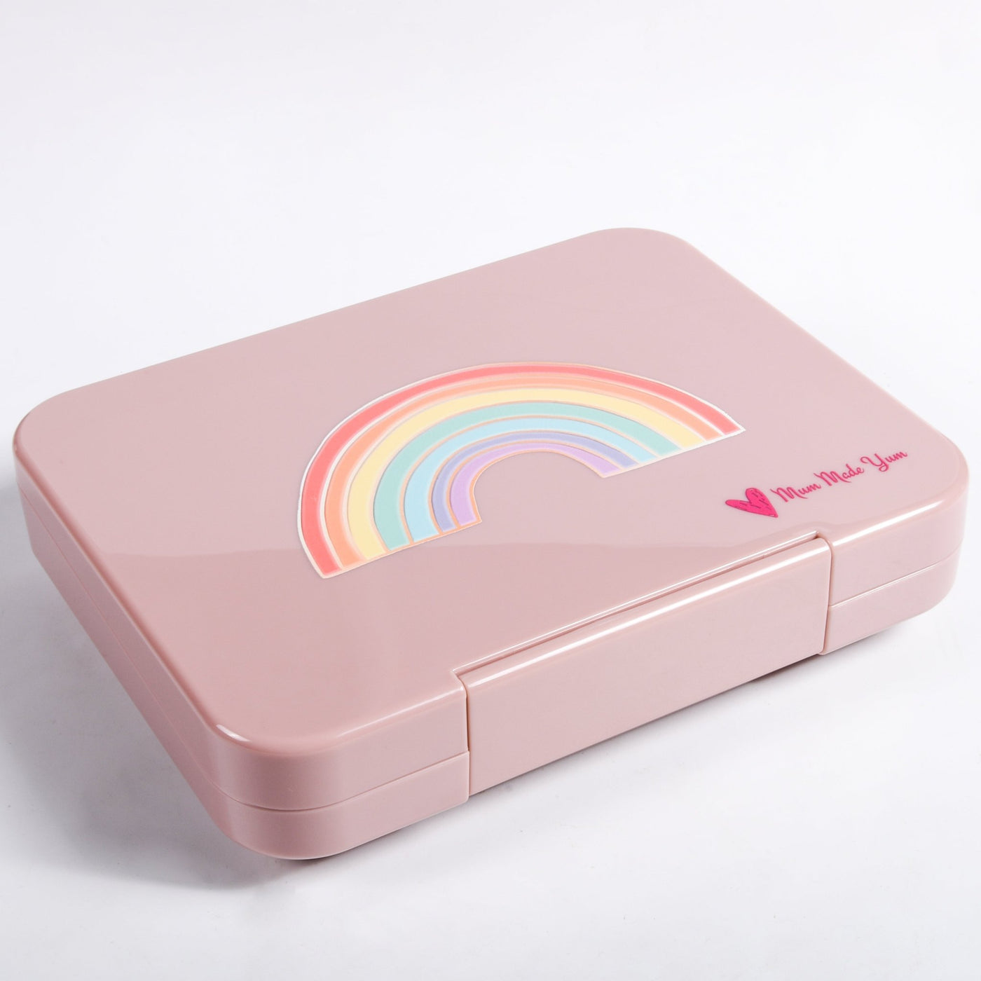 Bento Lunchbox (Large) - Peach Rainbow - SOLD OUT! - Mum Made YumLunchbox