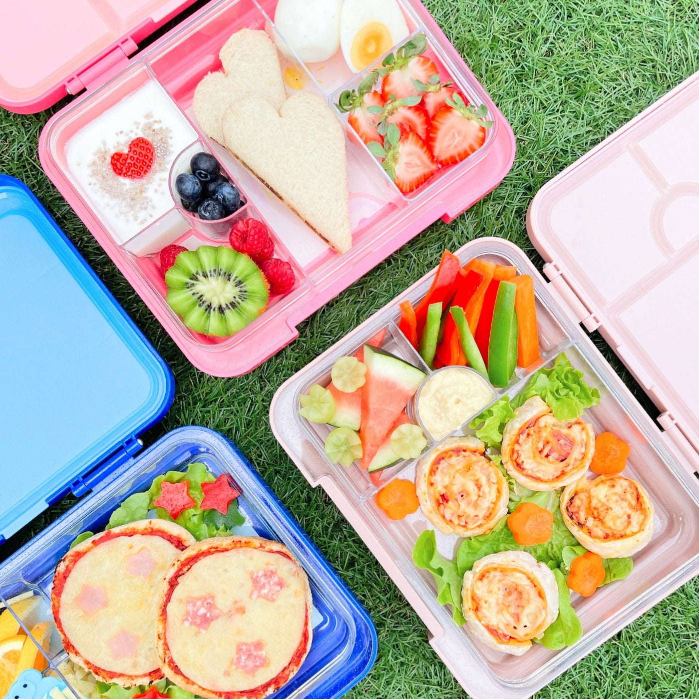 Bento Lunchbox (Large) - Peach - SOLD OUT - Mum Made YumLunchbox