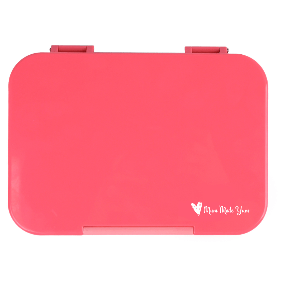 Bento Lunchbox (Large) - Pink - Mum Made YumLunchbox