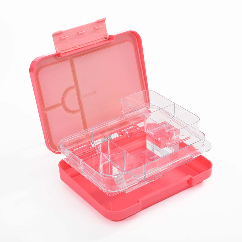 Bento Lunchbox (Large) - Pink - Mum Made YumLunchbox