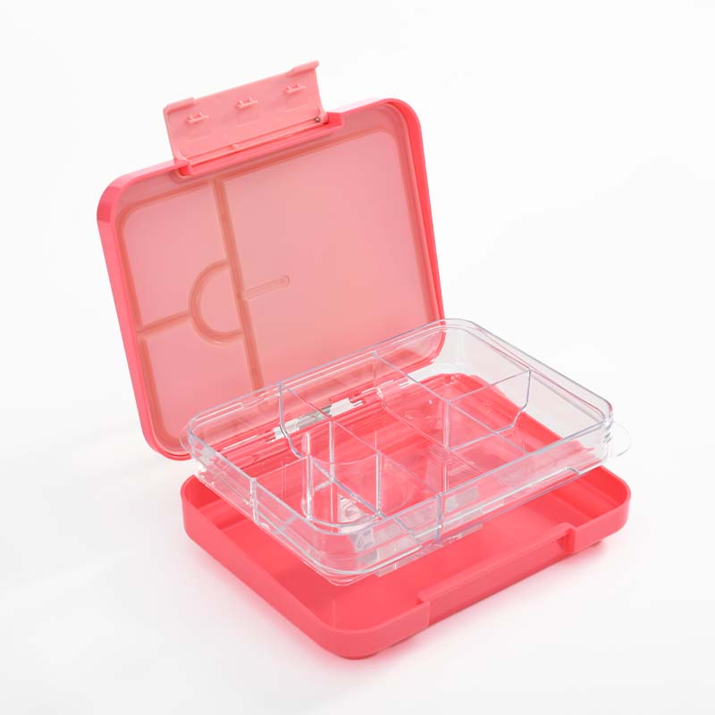 Bento Lunchbox (Large) - Pink - Mum Made YumLunchbox