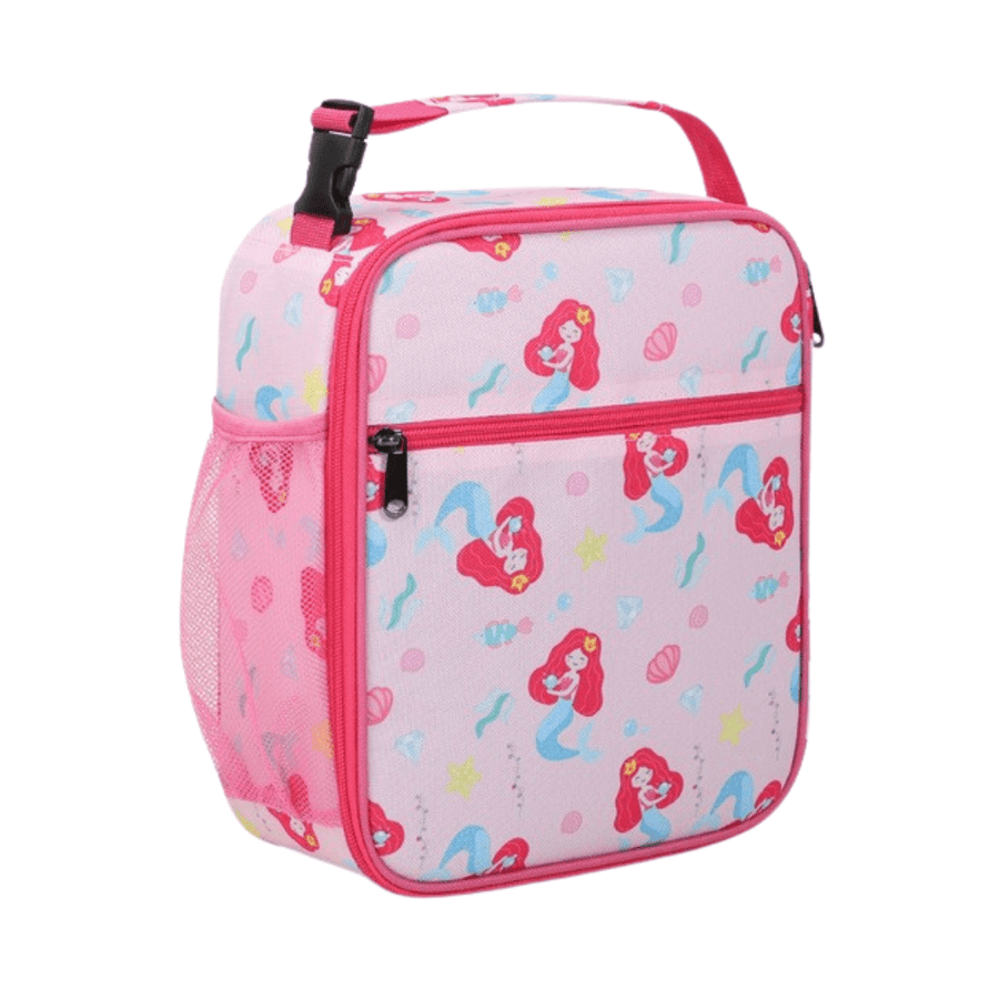 Insulated Lunch Cooler Bag – Pink Mermaid - Mum Made YumLunch bag