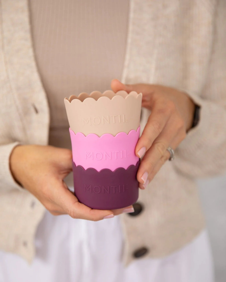 MontiiCo Fusion Scallop Bumper - Dune - Mum Made YumAccessories