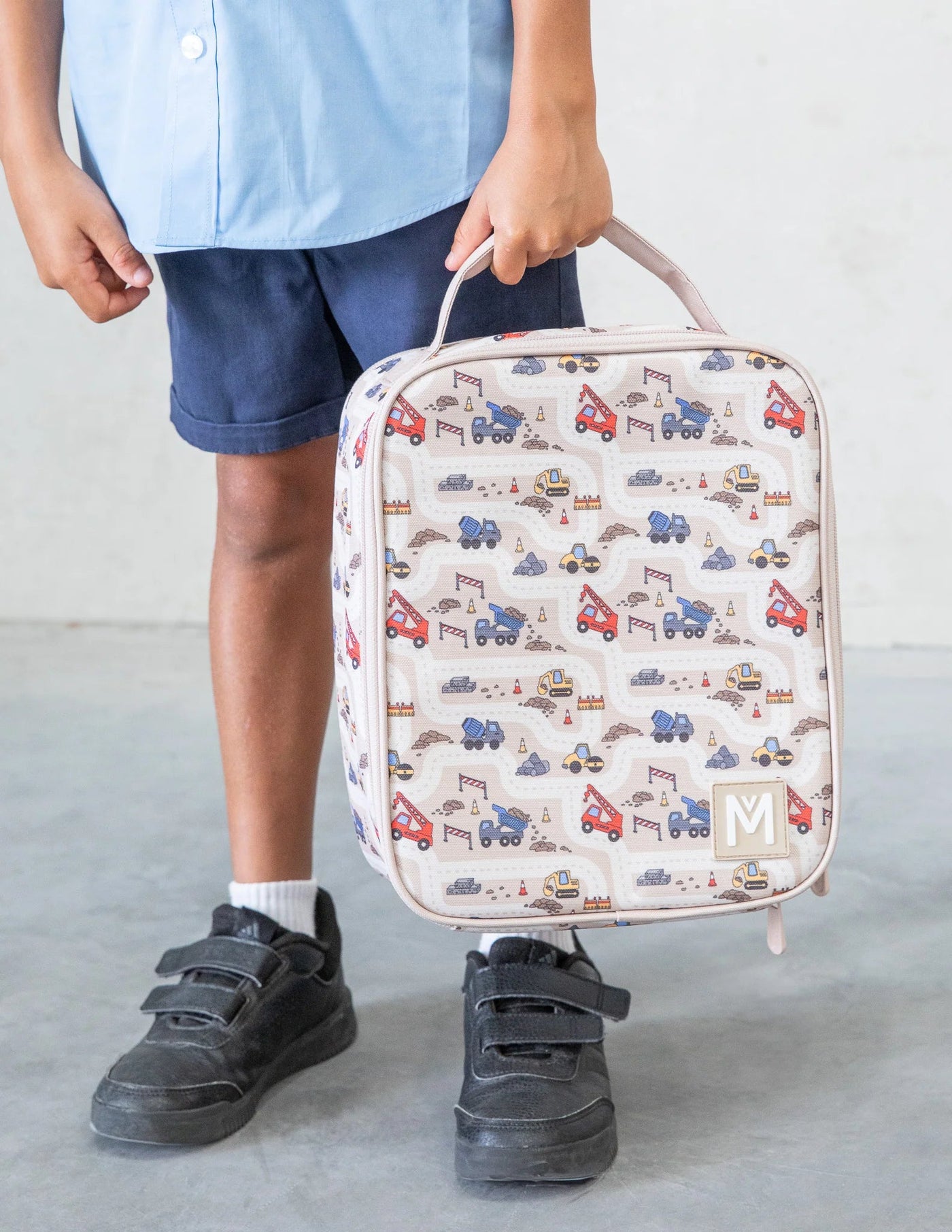 MontiiCo Large Insulated Lunch Bag - Construction - Mum Made YumAccessories