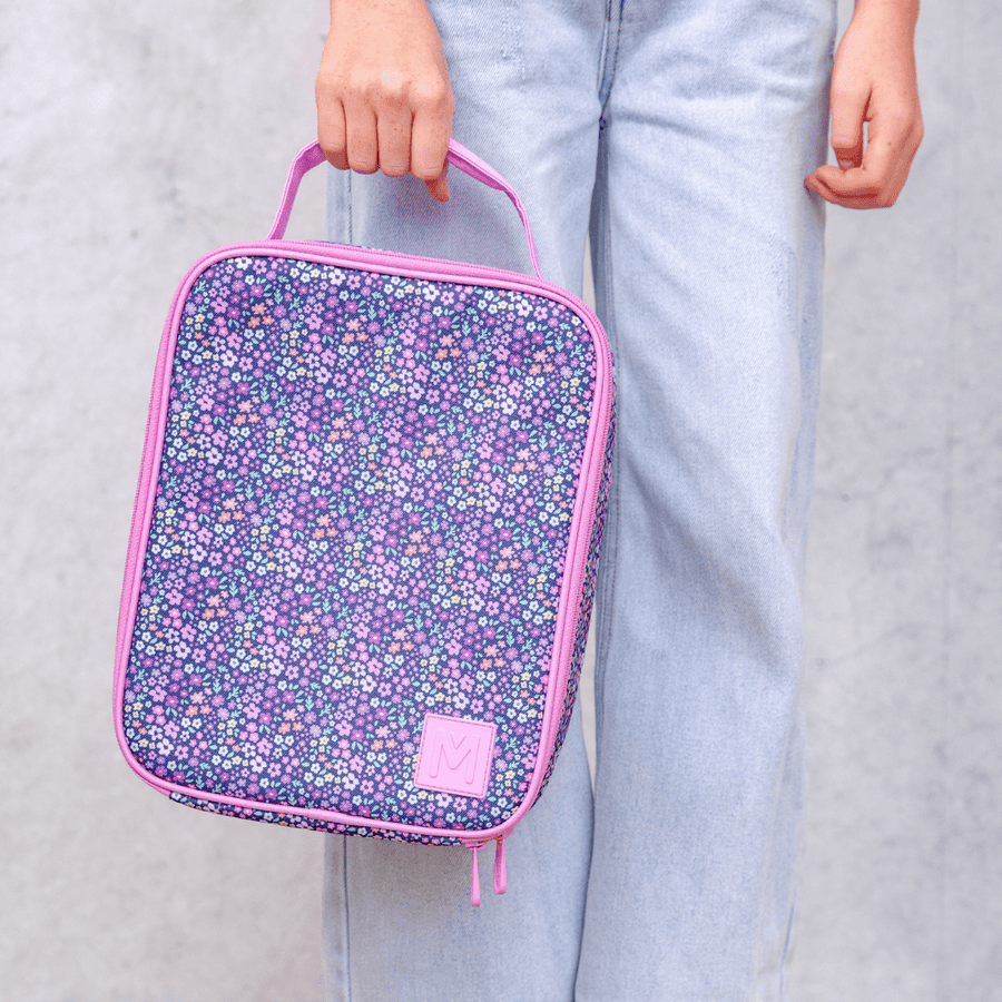 MontiiCo Large Insulated Lunch Bag - Meadow (larger version) - Mum Made YumAccessories