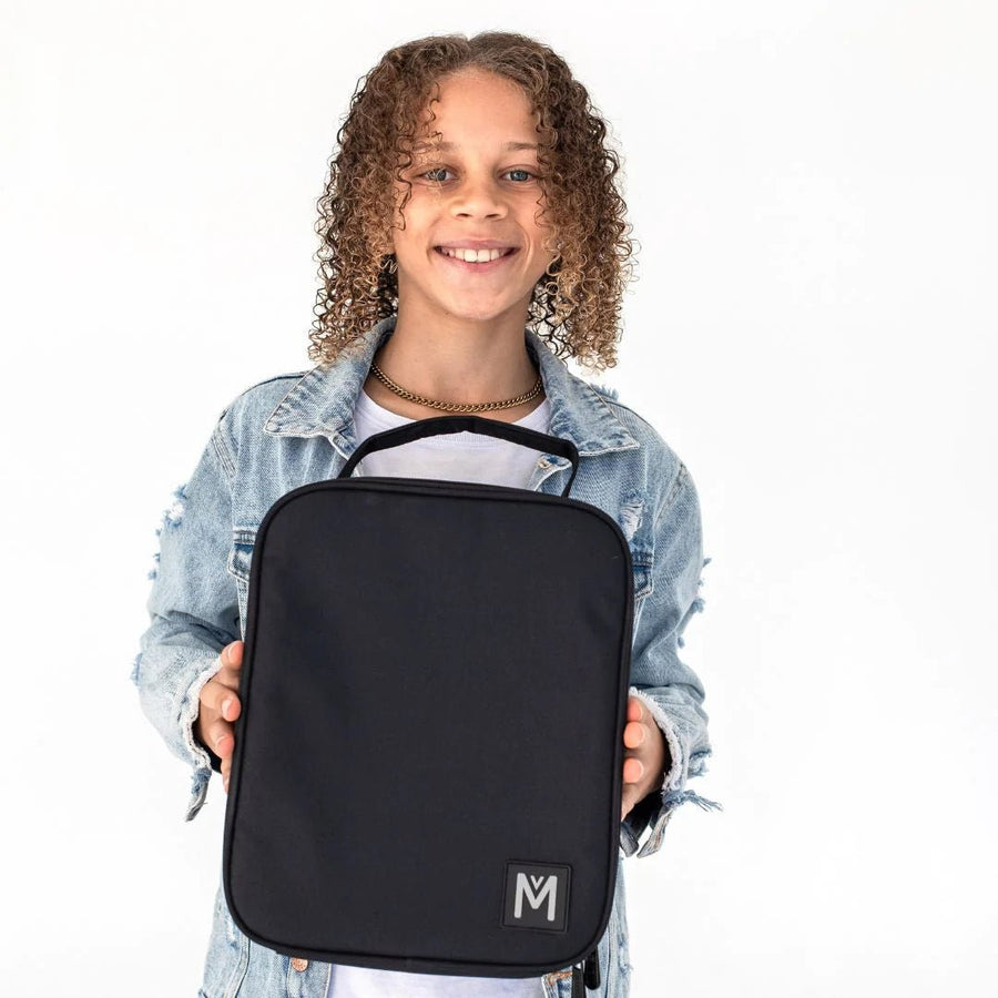 MontiiCo Large Insulated Lunch Bag - Midnight 2.0 (larger version) - Mum Made YumAccessories