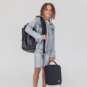 MontiiCo Large Insulated Lunch Bag - Midnight 2.0 (larger version) - Mum Made YumAccessories