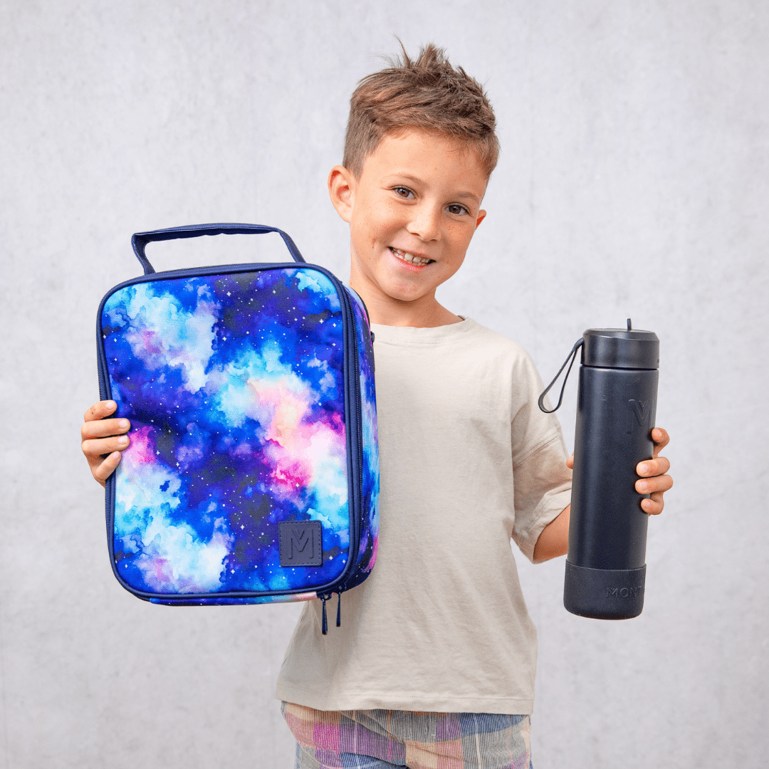 MontiiCo Large Insulated Lunch Bag - Starlight (larger version) - Mum Made YumAccessories