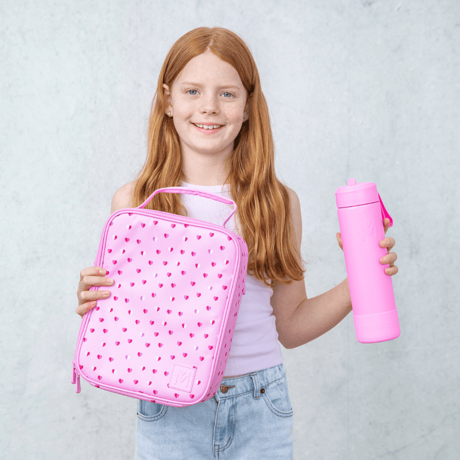MontiiCo Large Insulated Lunch Bag - Sweetheart (larger version) - Mum Made YumAccessories