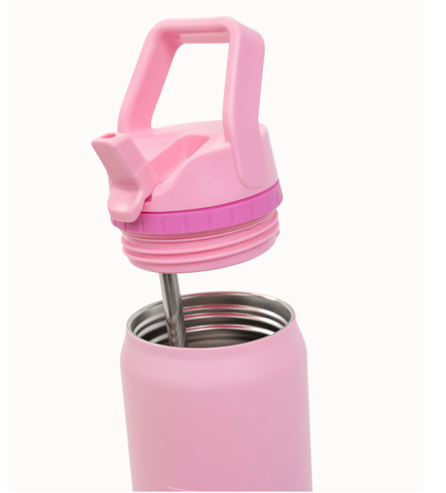 MontiiCo Sport Drink Bottle 450mls - Bubblegum Pink