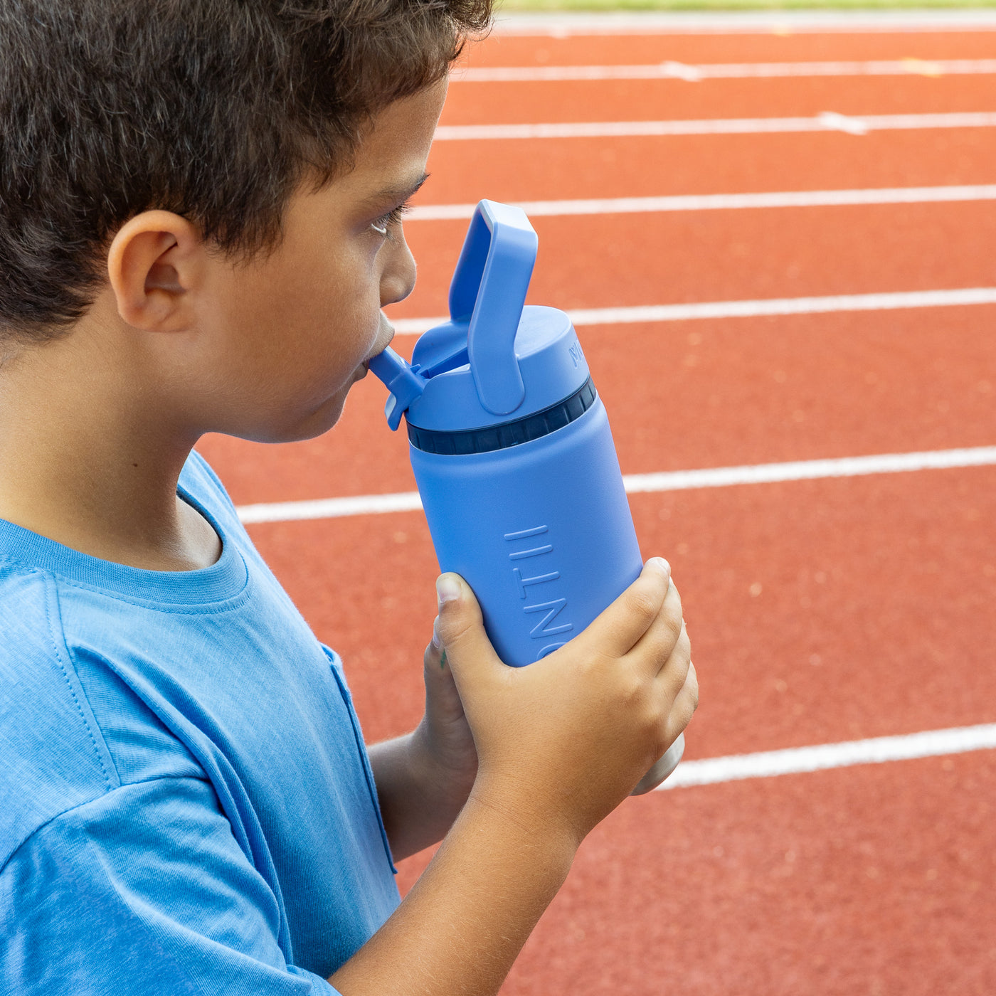 MontiiCo Sport Drink Bottle 450mls - Splash Blue