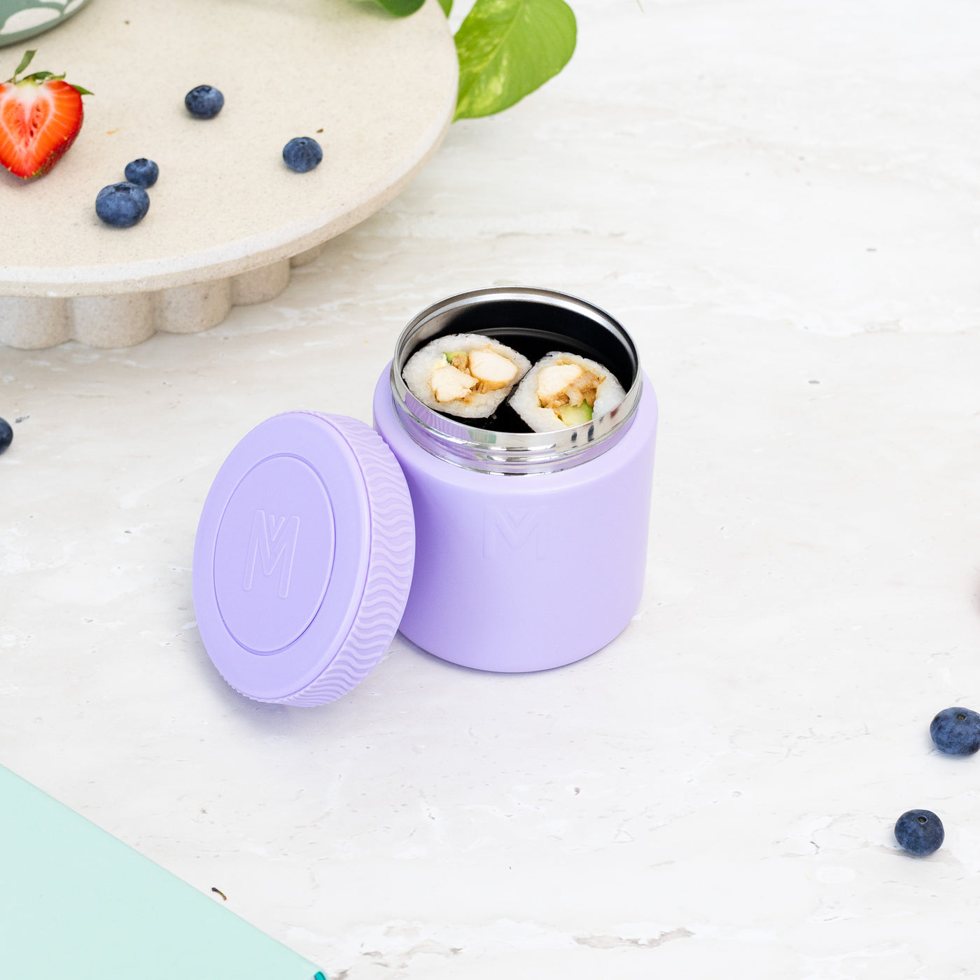 MontiiCo Insulated Food Jar - Lilac