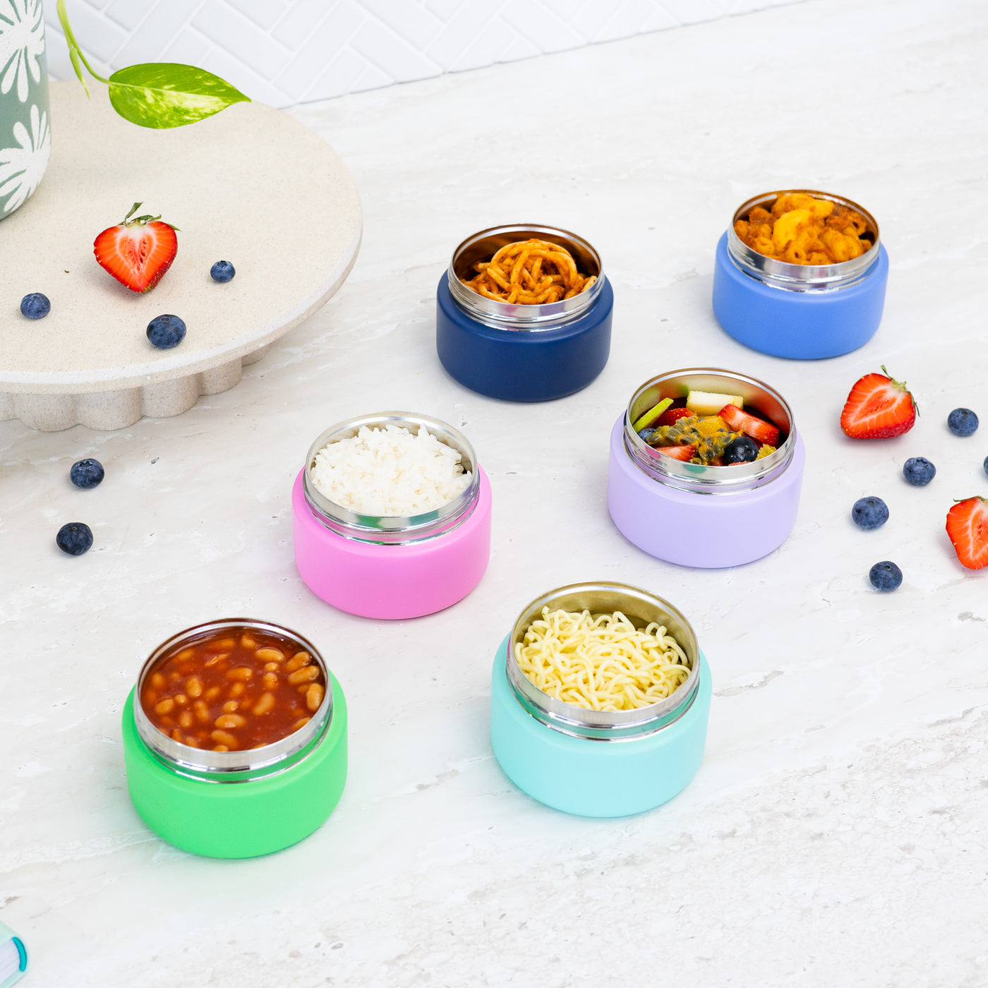 MontiiCo Insulated Mini Food Jar - Lilac