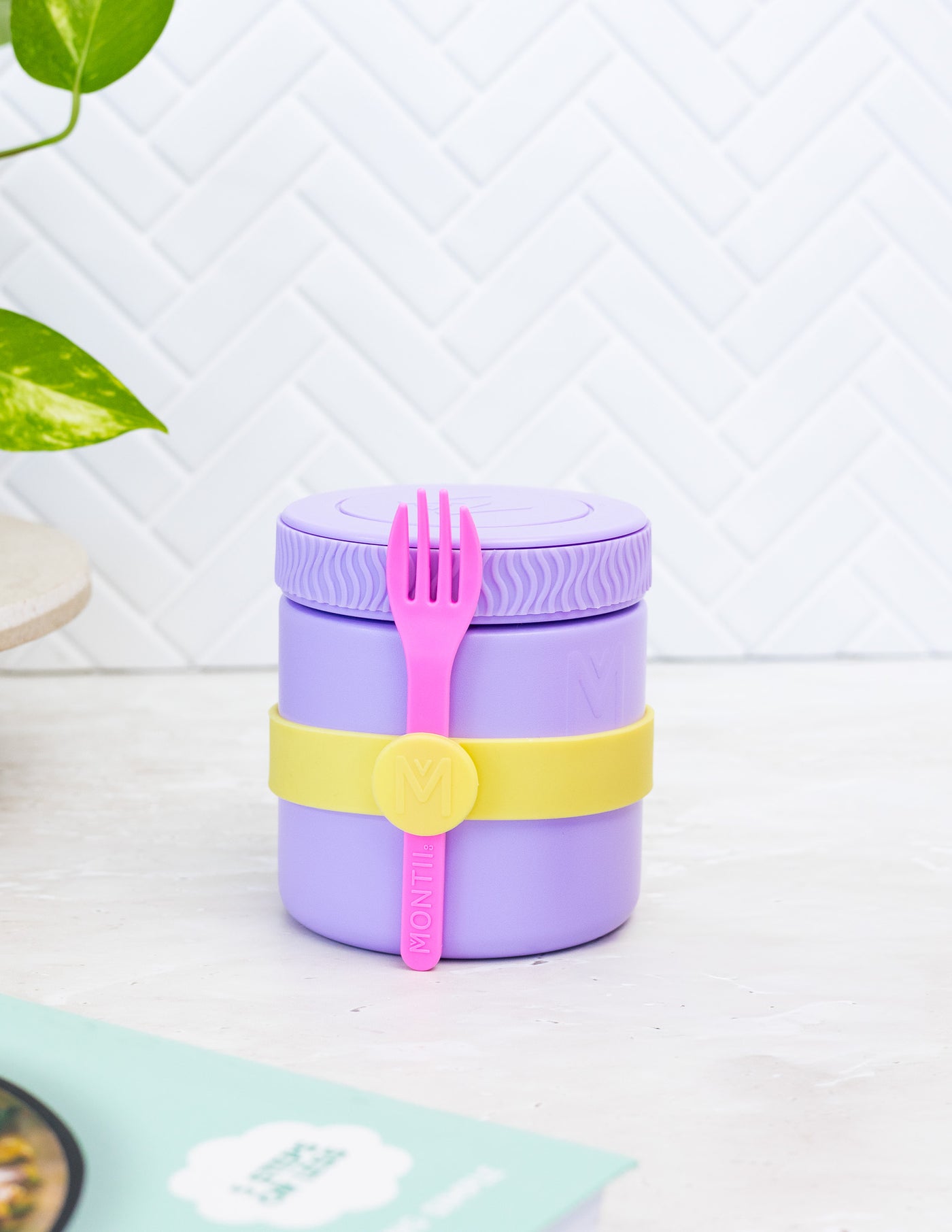 MontiiCo Insulated Food Jar - Lilac