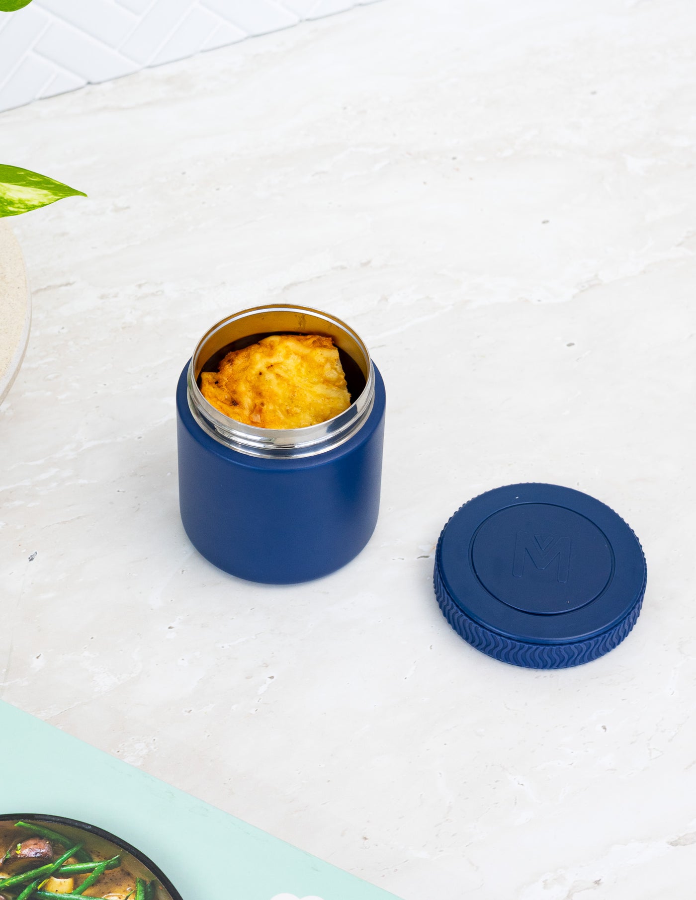 MontiiCo Insulated Food Jar - Navy