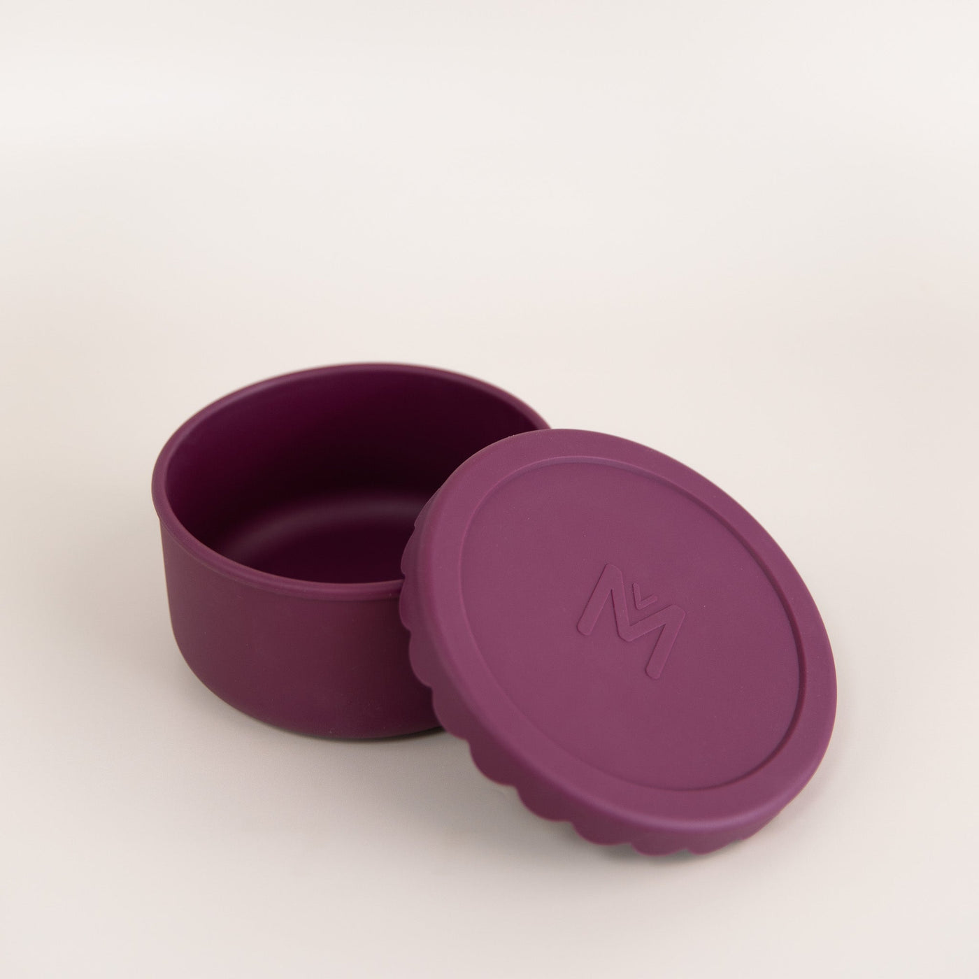 Silicone Scallop Bowl - Ruby - Mum Made YumAccessories