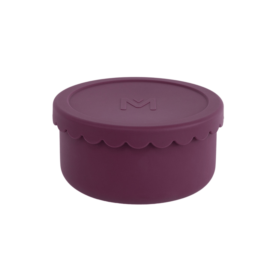 Silicone Scallop Bowl - Ruby - Mum Made YumAccessories