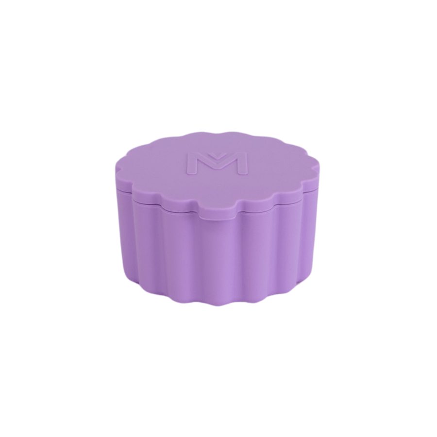 Silicone Scallop Tub - Dusk Purple - Mum Made YumAccessories