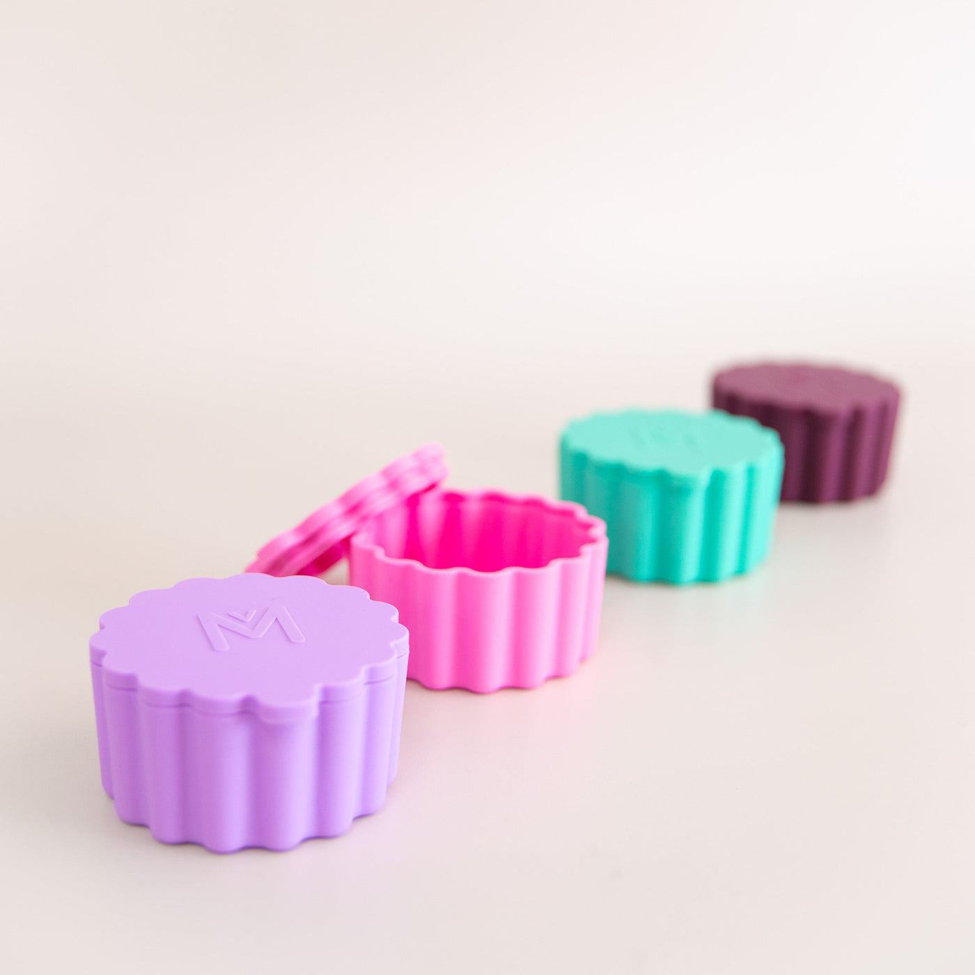 Silicone Scallop Tub - Dusk Purple - Mum Made YumAccessories