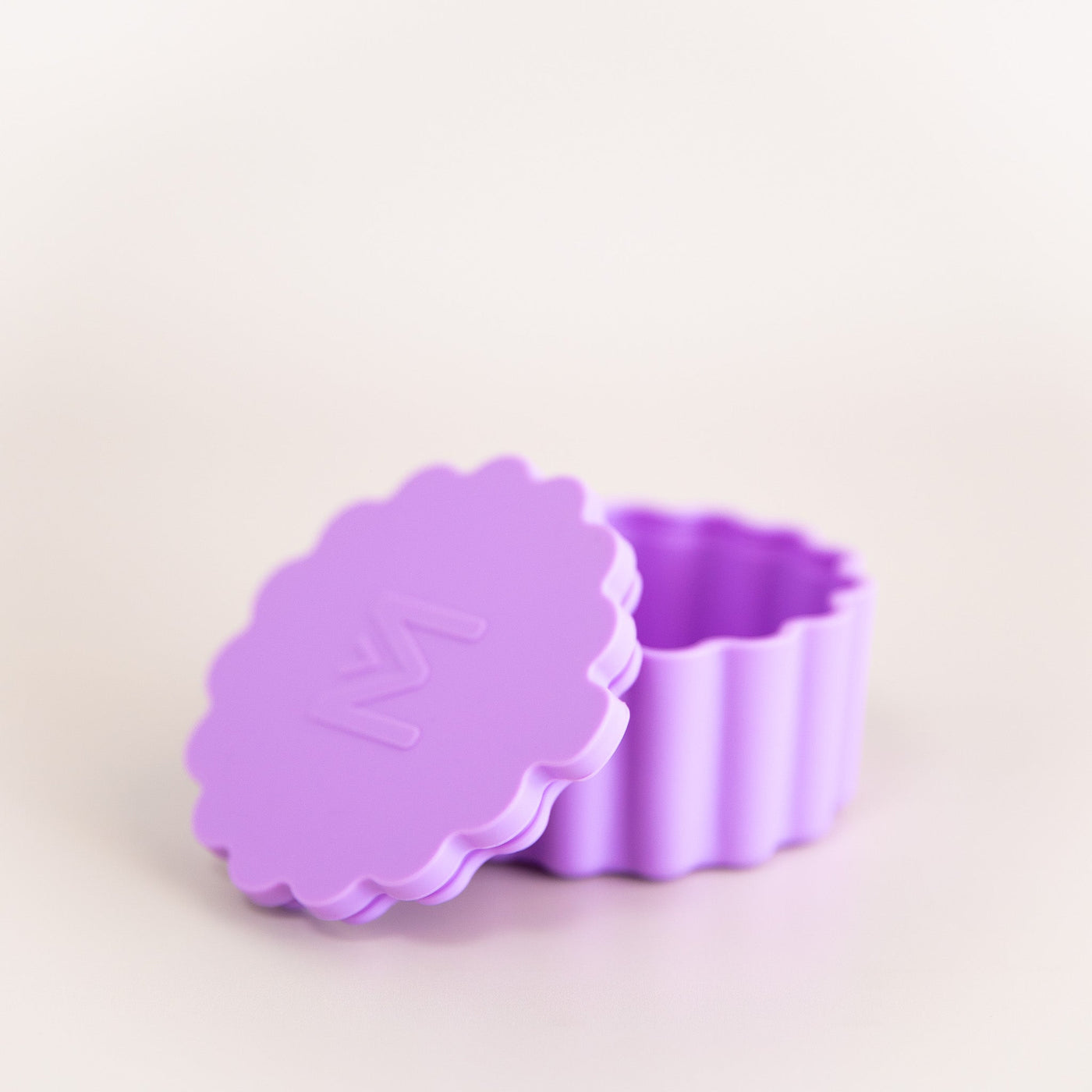 Silicone Scallop Tub - Dusk Purple - Mum Made YumAccessories