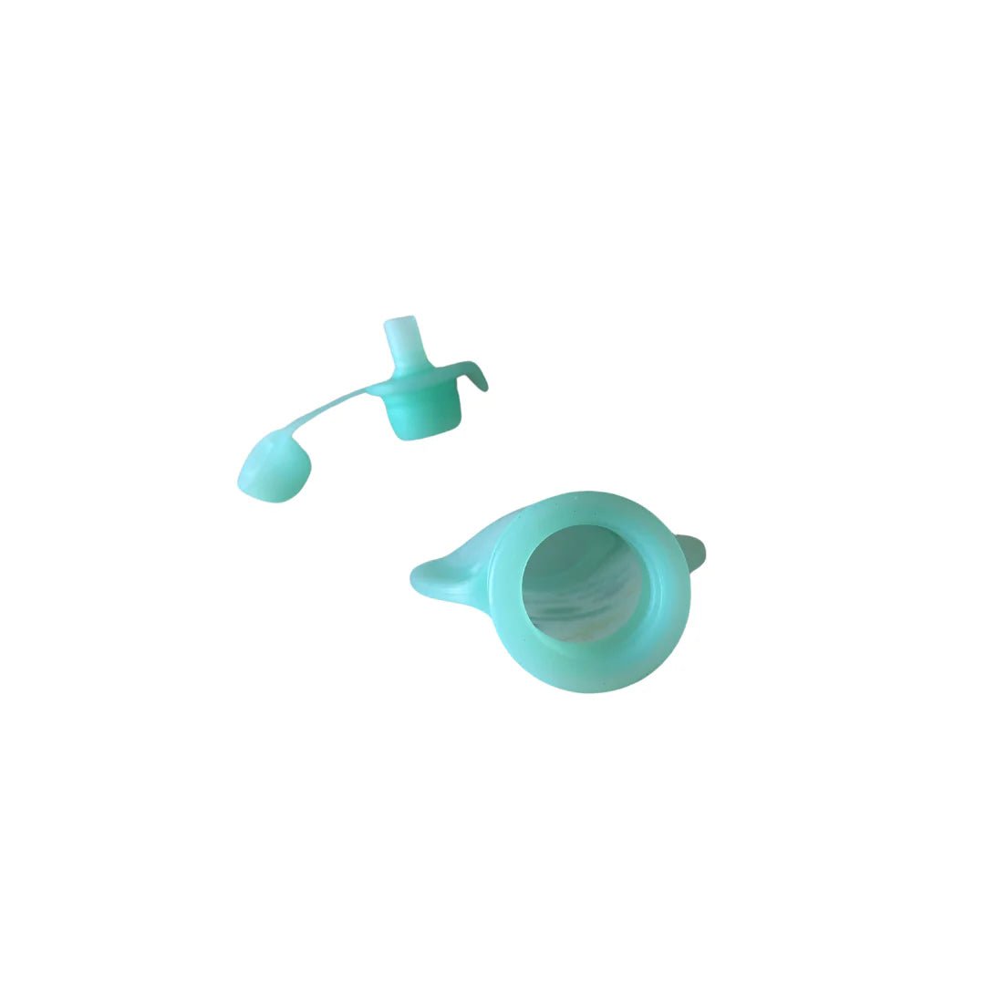 Sinchies 120ml Reusable Food Squeezy - Pack: 2 - Green Pastel - Mum Made YumLunchbox