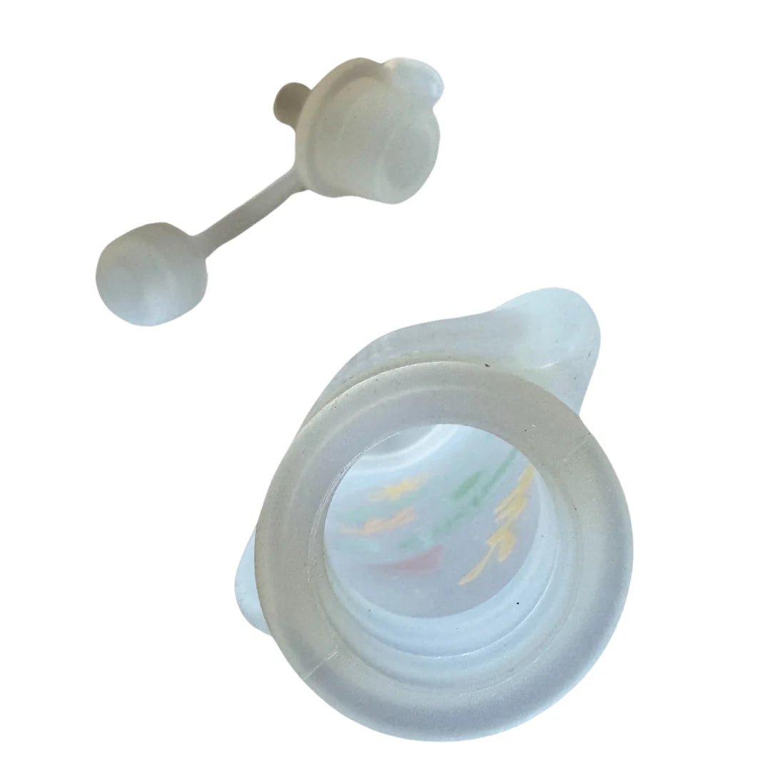 Sinchies 120ml Reusable Food Squeezy - Pack: 2 - White Pastel - Mum Made YumLunchbox