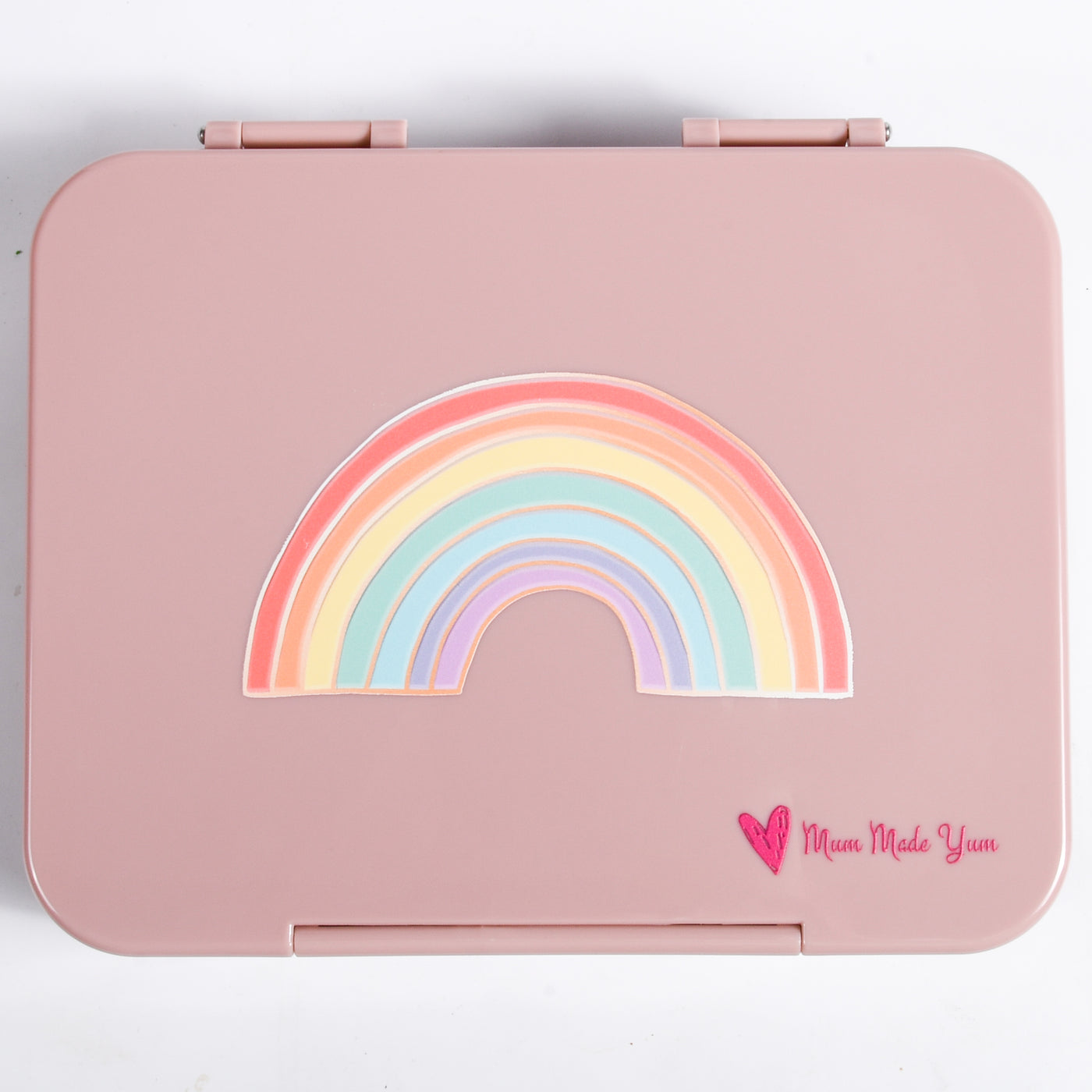 Bento Lunchbox (Large) - Peach Rainbow