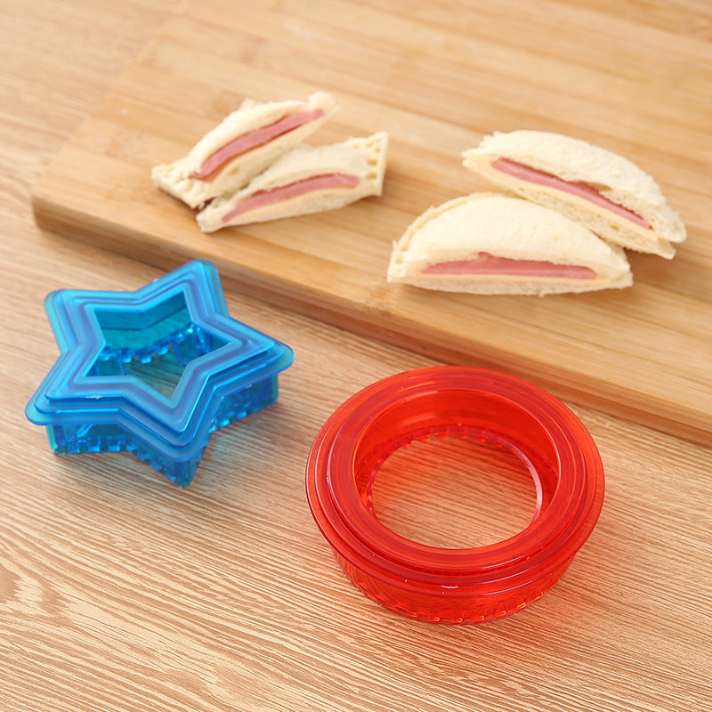 Sandwich Cutters Sealer Star Circle