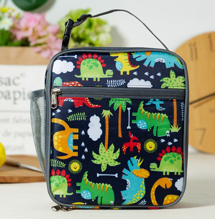 Insulated Lunch Cooler Bag – Dinosaur
